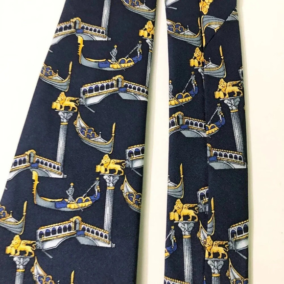 Antiche Seterie Fiorentine Silk  Tie Necktie Made In Italy - Picture 9 of 13